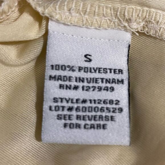 NWT Ethereal Shimmering Champagne Sheer Chiffon Tiered Maxi Dress Cottage Fairy - Picture 13 of 15